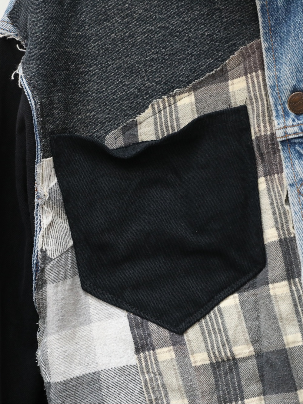NWT Rag Union Reconstructed Wrangler - Picture 10 of 13